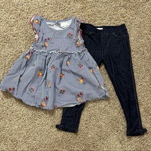 BCBGirls tank top and leggings sets 5T